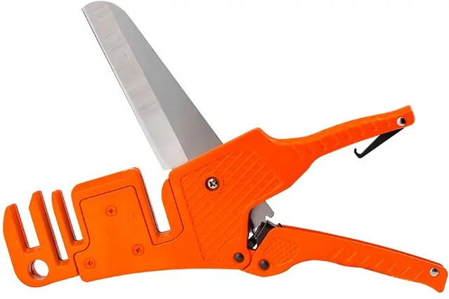 PC-323 Verdrahtungskanalschneider für PVC, PPR, PE, EXP und Aluminium-Kunststoffrohre in Orange-Schwarz - Bild 1