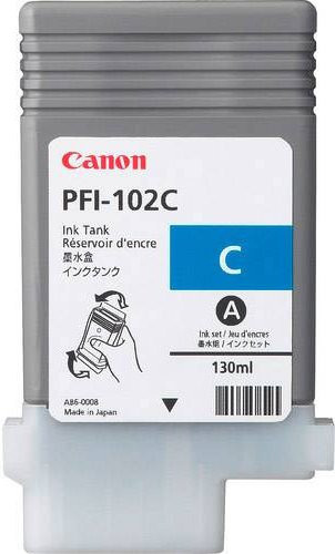 Original Canon Tintenpatrone PFI-102C Cyan - Bild 2