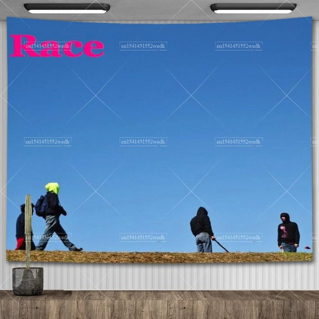 Alex G Wandteppich mit Album Cover Design als dekoratives Kunst Poster für dein Schlafzimmer, Breite: 76 cm, Höhe: 102 cm - Bild 1