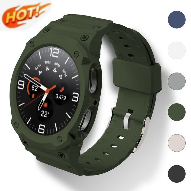 CAOWTAN Armbandhülle für Samsung Galaxy Watch 8, TPU, Unisex - Bild 1