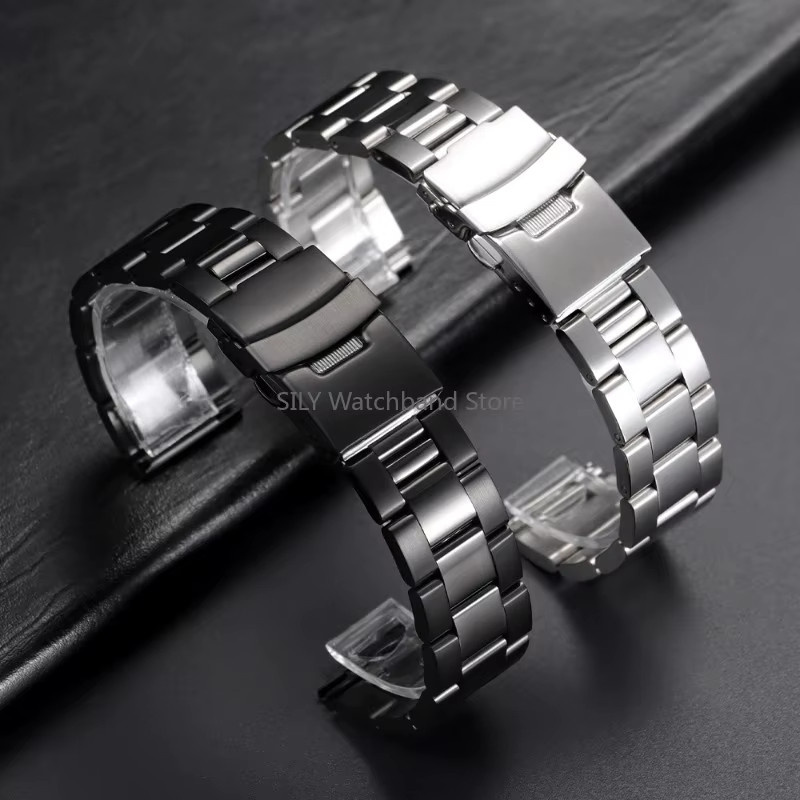 asukaband Uhrenarmband Edelstahl, Silber, Unisex - Bild 1