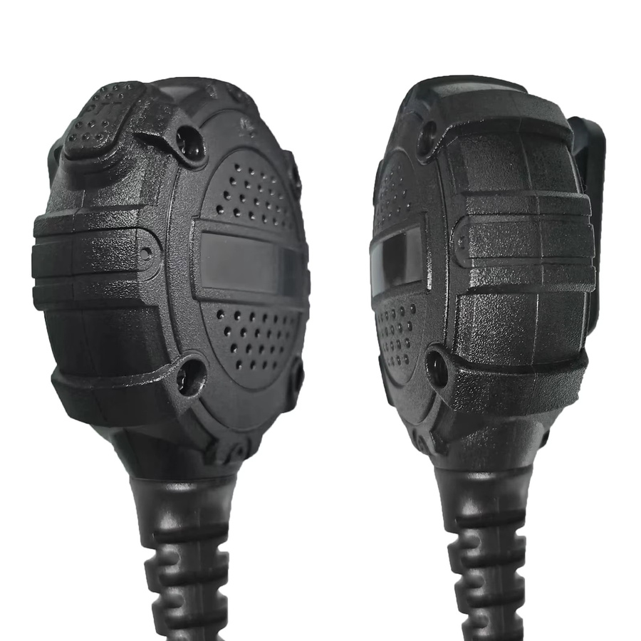 Motorola Schultermikrofon mit Push-to-Talk für XPR und APX Walkie Talkies in Schwarz - Bild 5