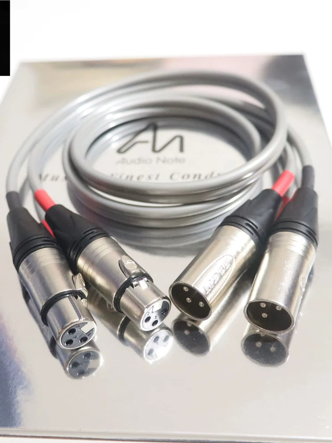 Audio Note AN-Vx XLR Audiokabel aus 4N Sterlingsilber für High-Fidelity-Audio - Bild 2