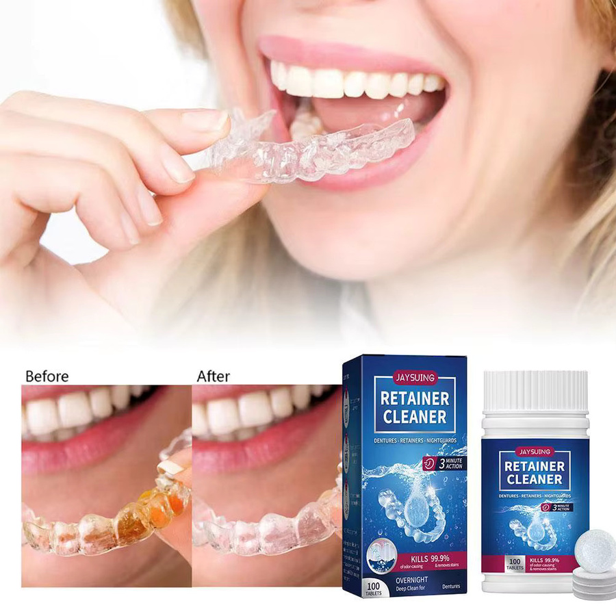 eelhoe Prothese Reinigung Tabletten, 100/300 Stück - Bild 2