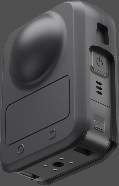 DJI OSMO 360 Silikon-Schutzhülle in Schwarz als vollständige Objektivschale und Zubehörschutz - Bild 1