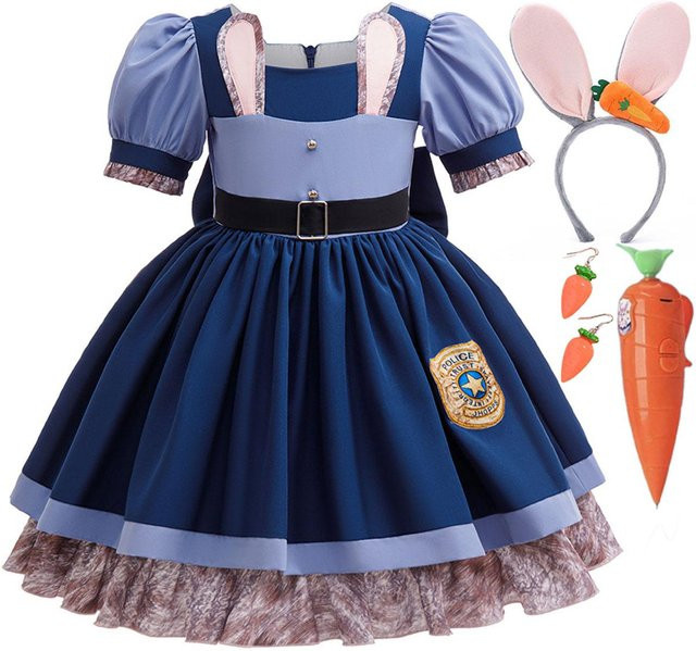 Disney Zootopia 2 Judy Hopps Kaninchen Verkleidung Kleid, Puppen Set, ab 0 Jahre - Bild 1