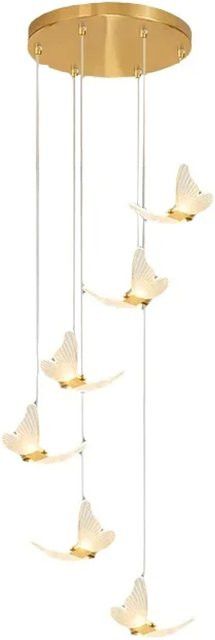 Ramalho Pendelleuchte in Schmetterlings-Design für Wohnzimmer, Esszimmer und Küche - Bild 1