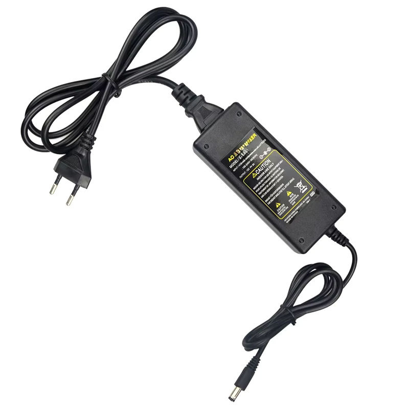 Schwarzes DC 12V Netzteil mit Barrel-Plug für LED-Lichtleisten, CCTV-Kameras und DVR-Geräte - Bild 7
