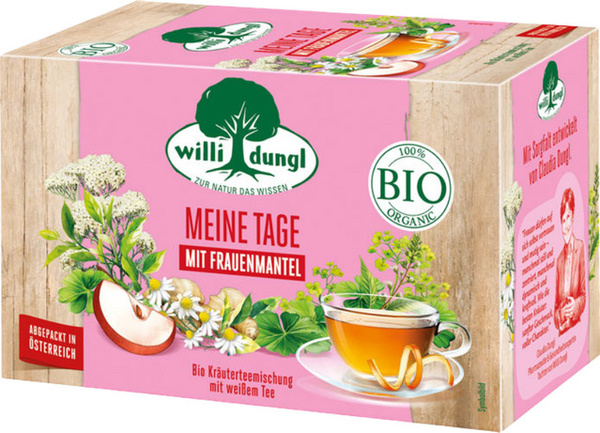 Willi Dungl Bio Meine Tage, Tee, Teebeutel, 36g
