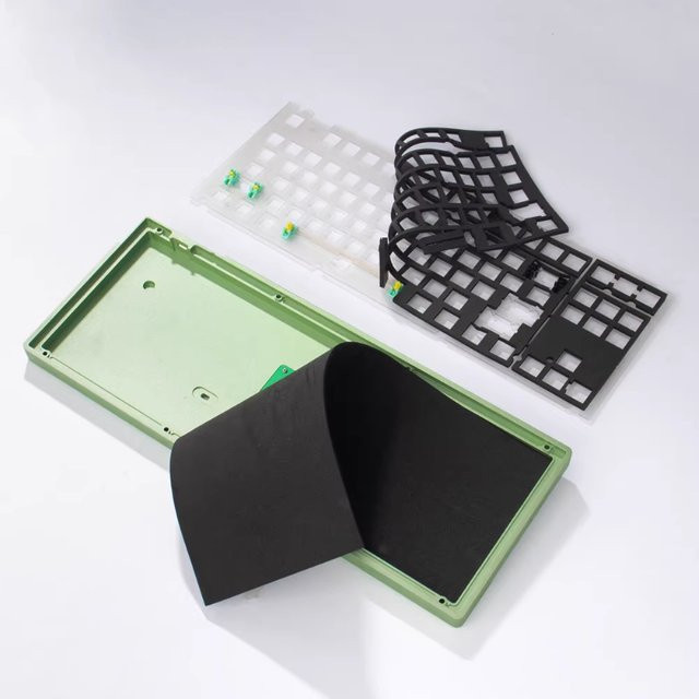 MiFuny Mechanische Tastatur Dämmung Pad mit EVA-Unterseite und Poron-Baumwolle in Grün für GH60 68 84 87 Tastaturen - Bild 1