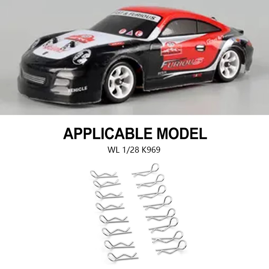 RCGOFOLLOW Universal Rc Körperclip, Aluminiumlegierung, verdickter Körperclip - Bild 2