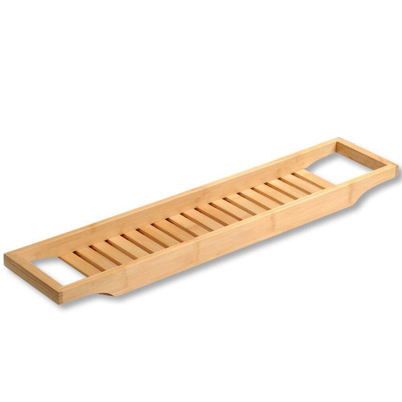 Kesper Badewannenablage aus Bambus in Natur/Braun, B/H/L: 14,5 x 4,4 x 70 cm - Bild 3