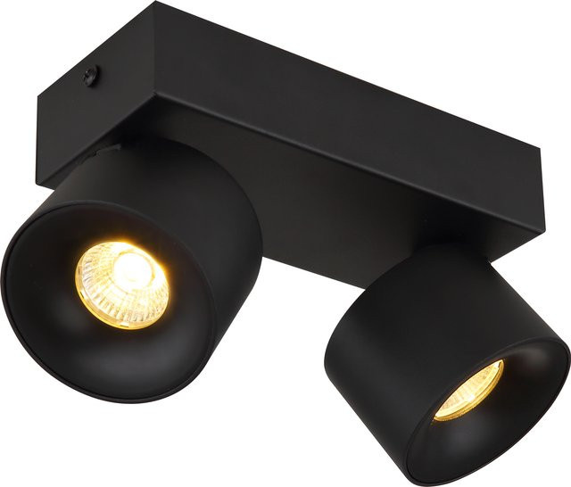 Globo Lighting LED Strahler RAE in Schwarz mit warmweißem Licht und Multicolour-Option aus Metall und Aluminium - Bild 1