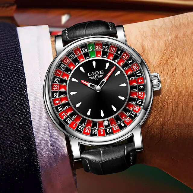 LIGE Herrenuhr, Quarz, wasserdicht, Herren - Bild 1