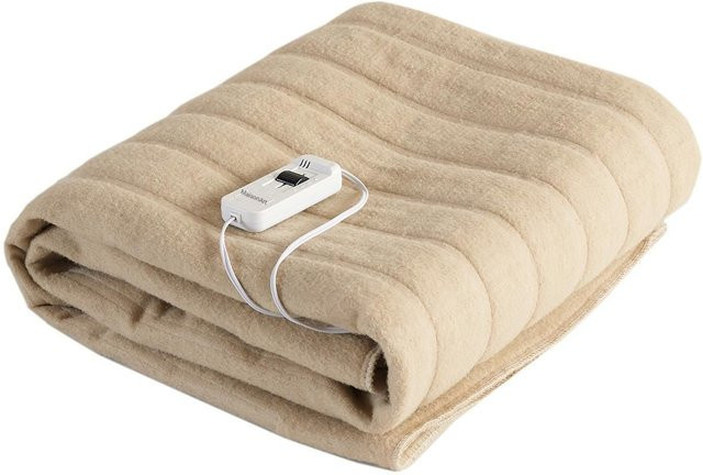 Elektrische Doppelte Heizdecke von Living Space Luxuries in Beige, B/T/H: 160 x 120 x 80 cm - Bild 1