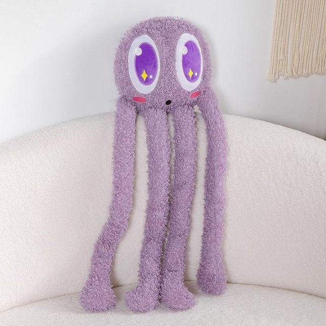 BC Pet Supplies Oktopus Puppe, Plüschtier, Lila, ab 3 Jahre - Bild 1