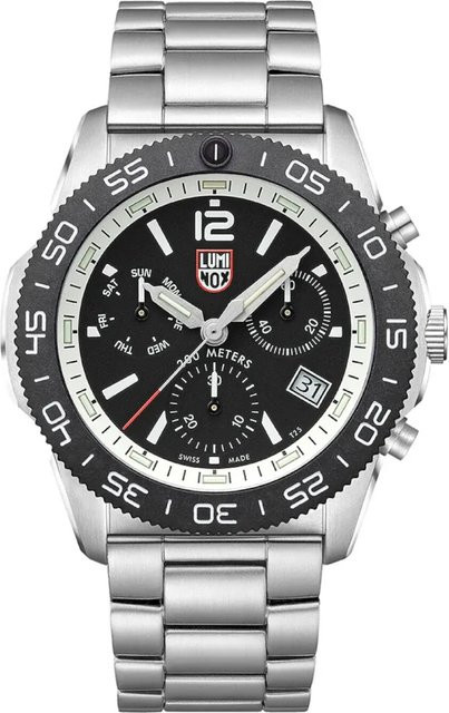 Luminox Chronograph, Quarz, Edelstahl, 44 mm, Herren, 20 ATM - Bild 1