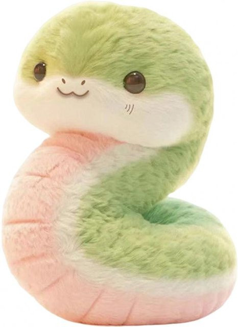 Chinesisches Sternzeichen Schlange Plüschtier, Stoffpuppe, 25cm - Bild 1