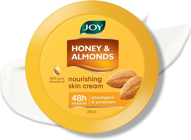 Joy Honig & Mandeln Creme, 200 ml, für Gesicht, Hände & Körper - Bild 1