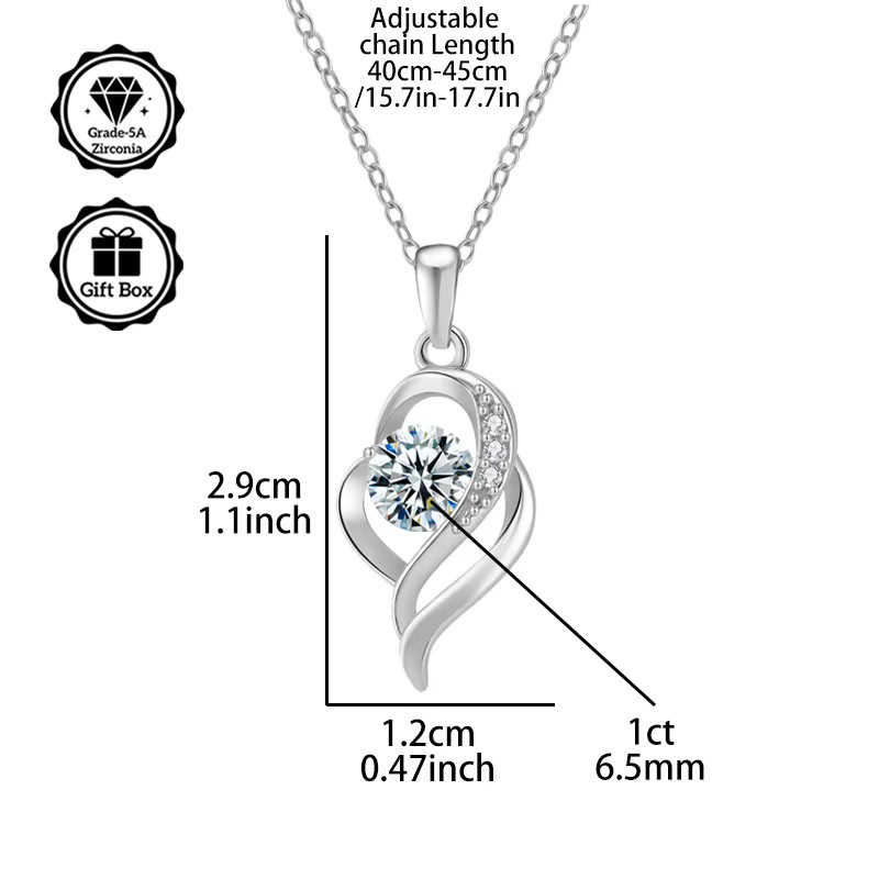 LAMVOICE Halskette, Silber, Zirkonia, Damen - Bild 2