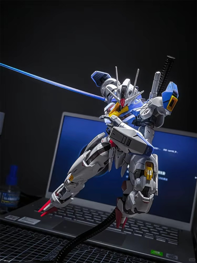 TAKARA TOMY Mecha Montage Modell Kit Luft Die Hexe Von Mercury 1/100 Desktop Dekoration Sammlerstück - Bild 7