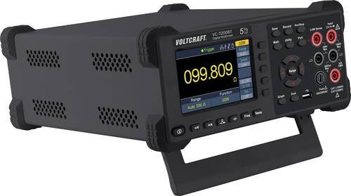 Voltcraft VC-7200BT Tisch-Multimeter Digitaler Datenlogger CAT I 1000 V CAT II 600V Schwarz - Bild 1