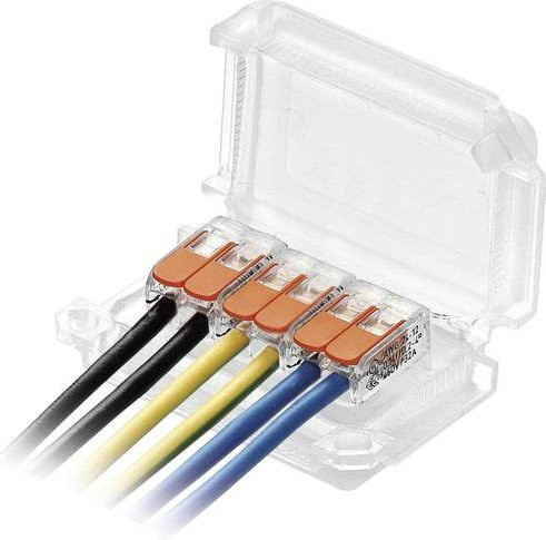 Raytech 84027 HAPPY JOINT 6 Kabelmuffe transparent - Bild 1