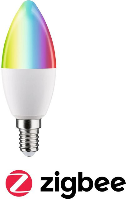 Paulmann Home LED-Leuchtmittel E14 Kerzenform RGBW Multicolour 5W ZigBee Smart Compatible - Bild 1