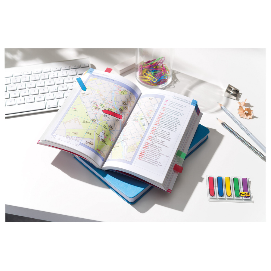 Post-it Haftstreifen Index Pfeile Multicolor 4er Pack - Bild 4