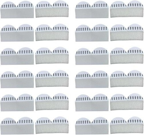 Home Kits Bildaufhängestreifen selbstklebend, 12 Paar, Weiß - Bild 1