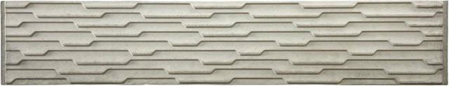 Beckers Betonzaun Murano Betonzaun-Platte in Betongrau, B/H/T: 200 x 38,5 x 3 cm - Bild 1