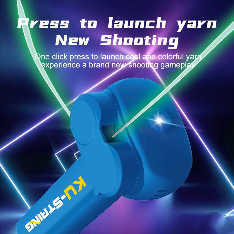 Yiran toy Launcher Loop Fidget Spielzeug ZipString Handheld Leuchtendes Seil Lasso 6-12 Jahre - Bild 4