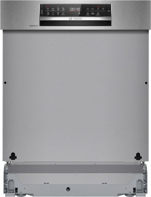 Bosch SMI6ECS12E Serie 6 Teilintegrierter Einbau-Geschirrspüler in Edelstahl und Silver, Breite: 60 cm - Bild 2