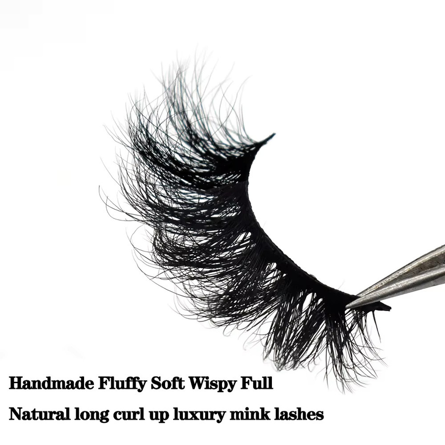 FOXESJI Falsche Wimpern, Wispy Nerz, Volumen, Unisex - Bild 2