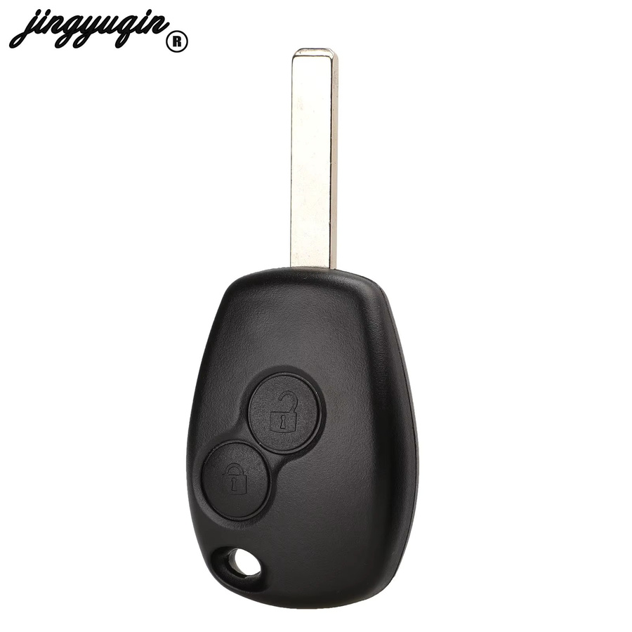 Jingyuqin Smart Fernbedienung Autoschlüssel 434MHz für Renault Trafic Vivaro Primastar Clio 3 Movano Dacia in Schwarz - Bild 2