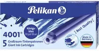 Pelikan Tintenpatronen 4001 Blau, 5 Stück - Bild 2