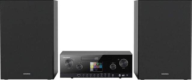 Grundig CMS 5000 BT DAB+ WEB Stereoanlage mit Bluetooth, CD, USB und AUX in Schwarz - Bild 1