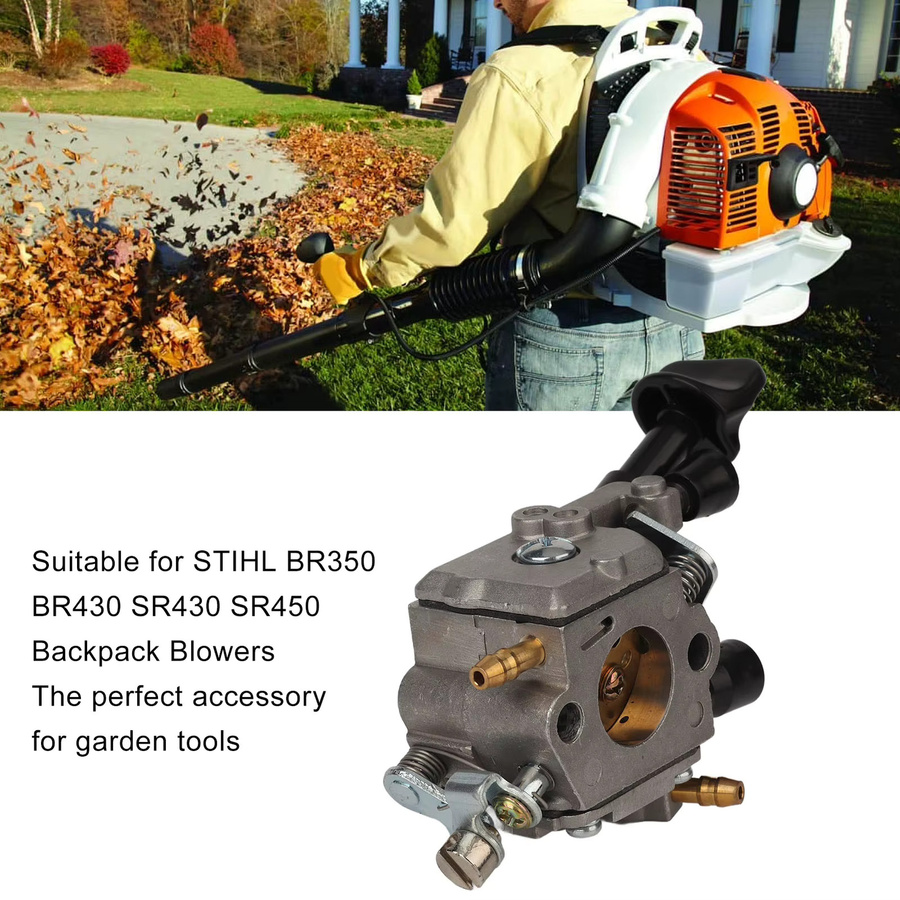 Stihl Vergaser Ersatzteil für Rucksackgebläse BR350 BR430 BR450 BR450C EF SR430 SR450 in Grau - Bild 5