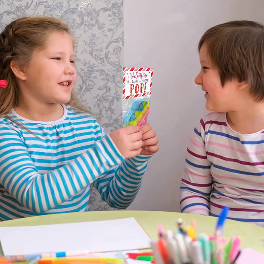 JK-ZMM Pop Herz Zappeln Spielzeug, 24-teiliges Set - Bild 3