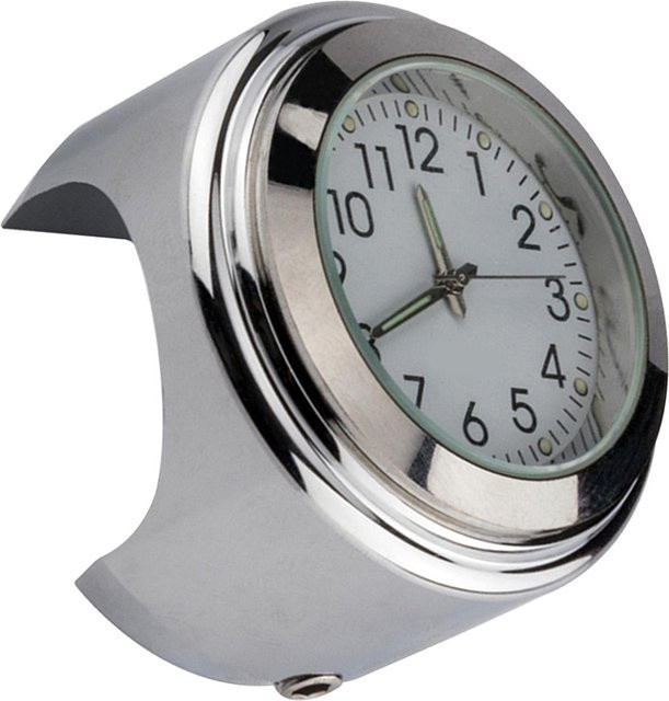 KaiSai Thermometer, weißes Zifferblatt, silber, Herren - Bild 1