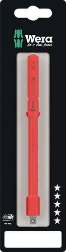 Wera Kraftform Kompakt A VDE 712 i SB Adapterklinge in Rot mit einer Klingenlänge von 154 mm - Bild 1