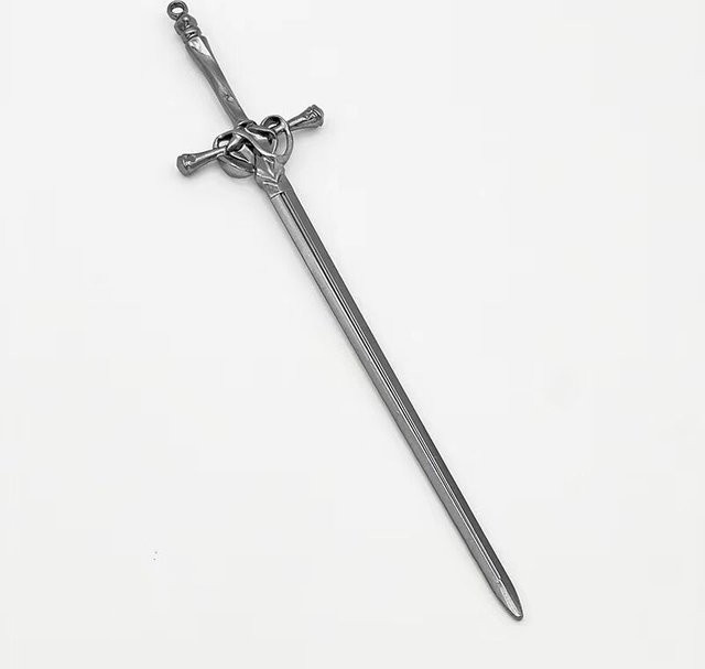 Haarnadel Schwert, Metall, Damen - Bild 1