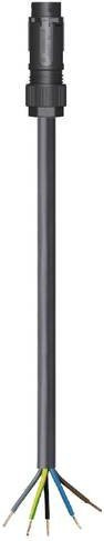 Wieland Electric Anschlussleitung Schwarz 46.453.3034.1 - Bild 1