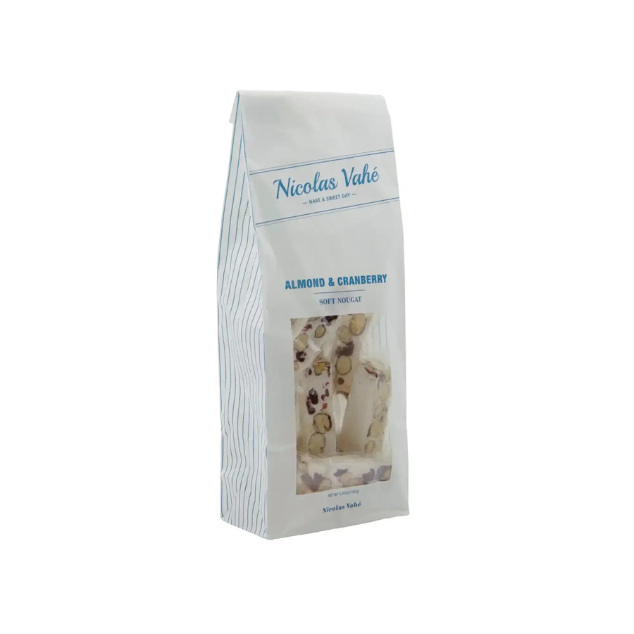 Nicolas Vahé Weicher Nougat Mandel & Cranberry 150 g - Bild 1