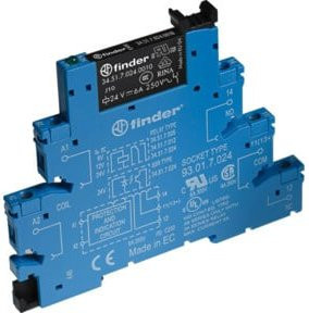 Finder Koppelrelais 6,2mm 1W 24VAC/DC Blau 38.51.0.024.0060 - Bild 1