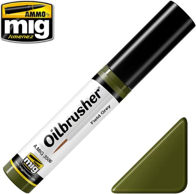AMMO by MIG Jimenez Oilbrusher Field Green, Grün - Bild 1