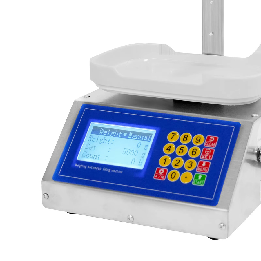 CNCEST Flüssigkeitsfüllmaschine mit LCD-Bildschirm, quantitativer Flüssigkeitsfüller für Likör, Getränke und Saucen, 3,2 l/min, Blau - Bild 3
