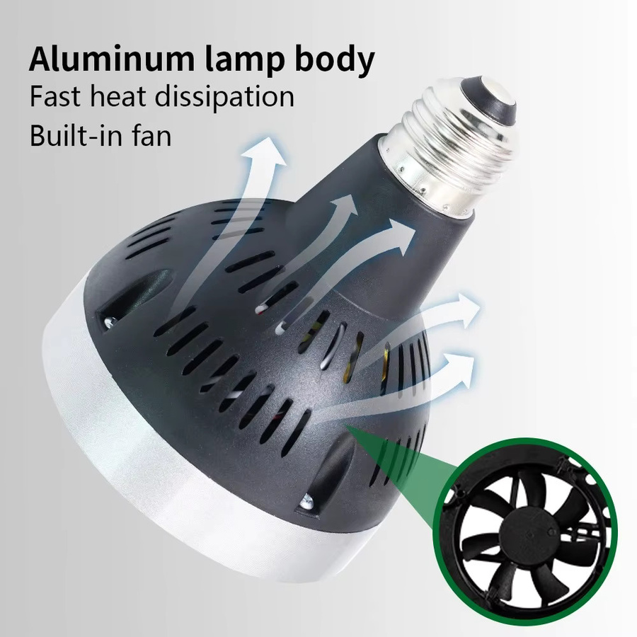 JOYINLED LED Par30 Spotlight mit E27 Sockel, Cool White, 6500K, Flutlicht für Schienenstrahler - Bild 2