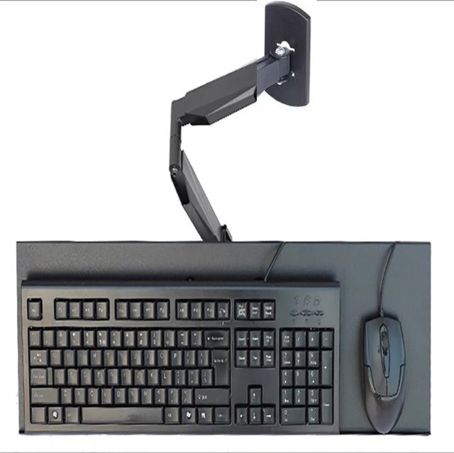 Hyvarwey 2 in 1 Wandhalterung für Monitor und Tastatur in Schwarz Wh01 - Bild 1