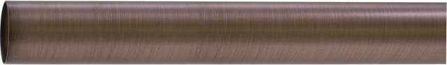 Mydeco Gardinenstange für Ringe aus Metall in Braun, Durchmesser: 2,5 cm, Länge: 160 cm - Bild 1